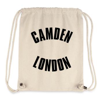 Gamden London Arc Logo - Stanley/Stella Recycled Gym Bag - natural - Front