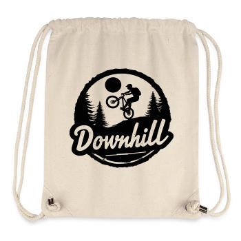 Downhill MTB Trail Logo - Stanley/Stella recycelter Gym Bag - Naturweiß - Vorne