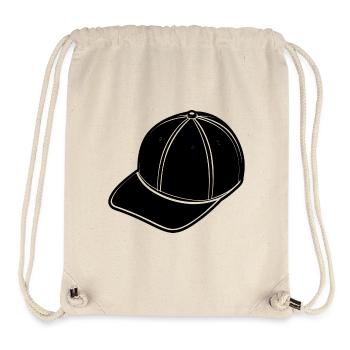 Casquette de rap - Sac à cordon recyclé Stanley/Stella - blanc naturel - Devant