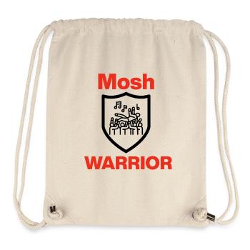 Guerrier Mosh – Légende de la fosse ! - Sac à cordon recyclé Stanley/Stella - blanc naturel - Devant