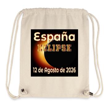 Eclipse Observation Spain - Stanley/Stella Recycled Gym Bag - natural - Front