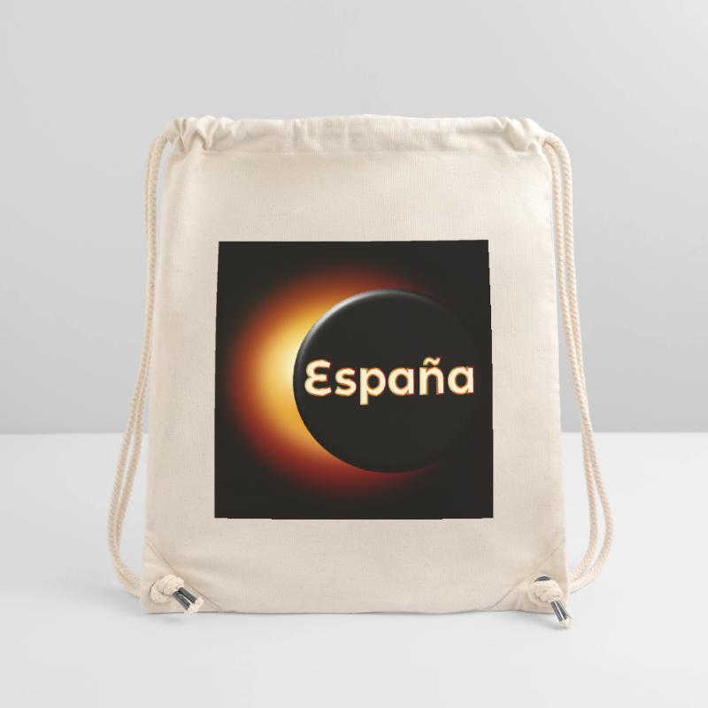Total Solar Eclipse Spain Stanley/Stella Recycled Gym Bag