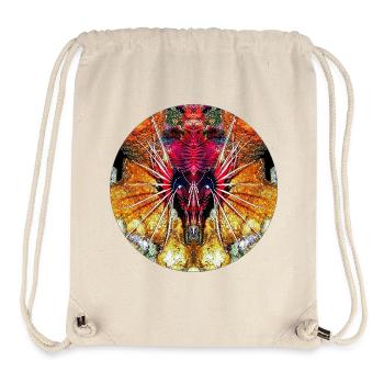 Nature sea creatures - Stanley/Stella Recycled Gym Bag - natural - Front