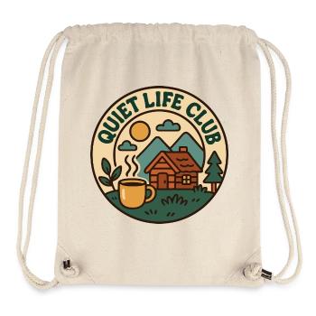 Quiet Life Club - Stanley/Stella Recycled Gym Bag - natural - Front