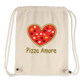 Pizza_Amore - Stanley/Stella Recycled Gym Bag - natural - Front