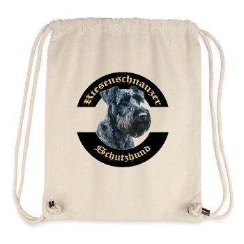 Riesenschnauzer IGP Motiv  - Stanley/Stella recycelter Gym Bag - Naturweiß - Vorne