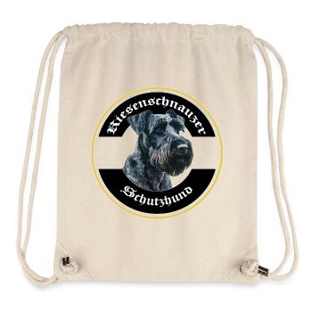 Riesenschnauzer Schutzhund Emblem - Stanley/Stella recycelter Gym Bag - Naturweiß - Vorne