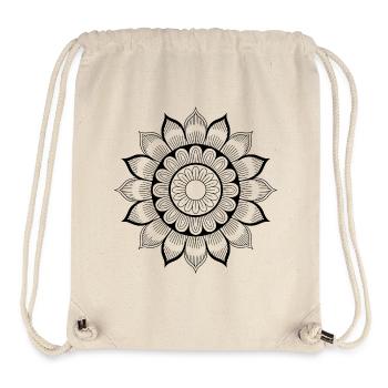 Mandala - Stanley/Stella Recycled Gym Bag - natural - Front