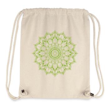 Mandala - Stanley/Stella Recycled Gym Bag - natural - Front