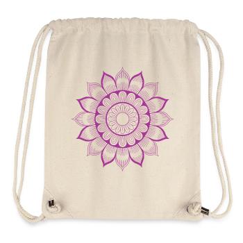 Mandala - Stanley/Stella Recycled Gym Bag - natural - Front