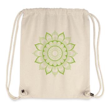 Mandala - Stanley/Stella Recycled Gym Bag - natural - Front