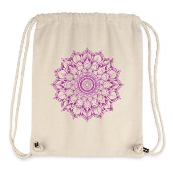Mandala - Stanley/Stella Recycled Gym Bag - natural - Front