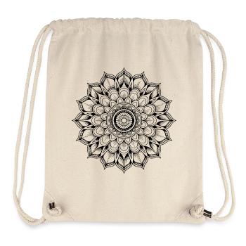 Mandala - Stanley/Stella Recycled Gym Bag - natural - Front