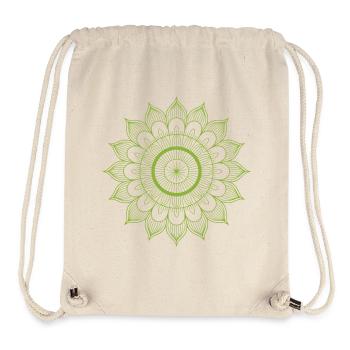 Mandala - Stanley/Stella Recycled Gym Bag - natural - Front