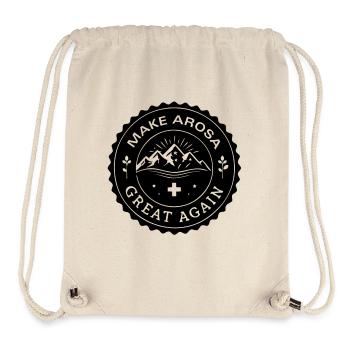 MAKE AROSA GREAT AGAIN - Stanley/Stella Recycled Gym Bag - natural - Front