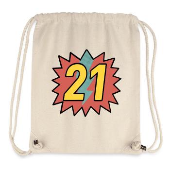 21 - Stanley/Stella Recycled Gym Bag - natural - Front