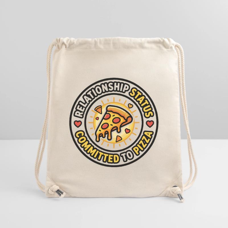 Relationship Status Committed to Pizza Stanley/Stella recycelter Gym Bag