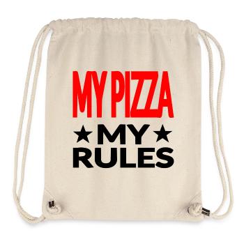 Pizza - Stanley/Stella Recycled Gym Bag - natural - Front