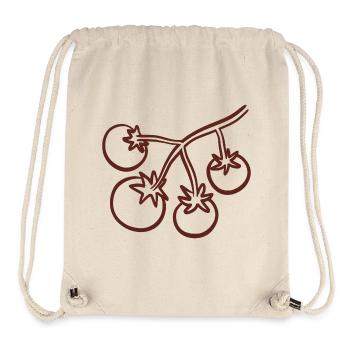 Cherry Tomatoes Art Sketch - Stanley/Stella Recycled Gym Bag - natural - Front