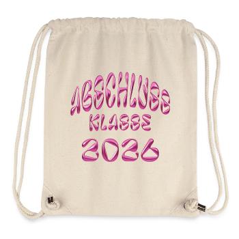Graduating Class of 2026 Glanz - Stanley/Stella Recycled Gym Bag - natural - Front