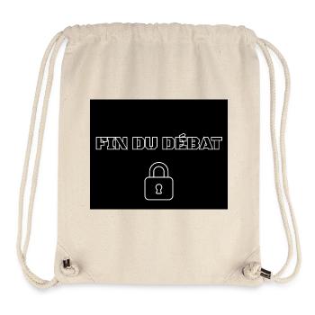END OF DEBATE - Stanley/Stella Recycled Gym Bag - natural - Front