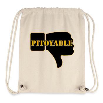 ERBÄRMLICH - Stanley/Stella recycelter Gym Bag - Naturweiß - Vorne