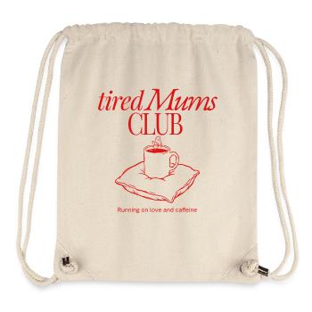 TiredMims Club – KaffeeLiebe - Stanley/Stella recycelter Gym Bag - Naturweiß - Vorne