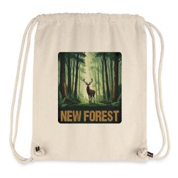 New Forest England - Stanley/Stella recycelter Gym Bag - Naturweiß - Vorne
