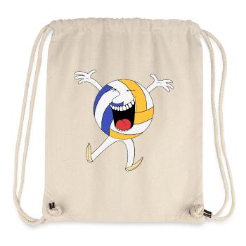 Volley Cheer Maskottchen - Stanley/Stella recycelter Gym Bag - Naturweiß - Vorne