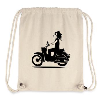 DELNJOSERBOWKA - MOPED - Stanley/Stella recycelter Gym Bag - Naturweiß - Vorne