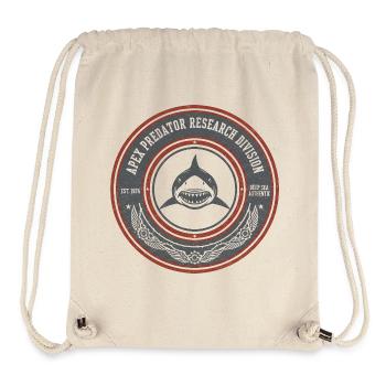 Apex Predator Research Emblem - Stanley/Stella Recycled Gym Bag - natural - Front