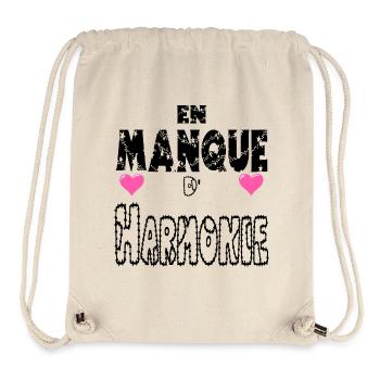 Lacking harmony - Stanley/Stella Recycled Gym Bag - natural - Front