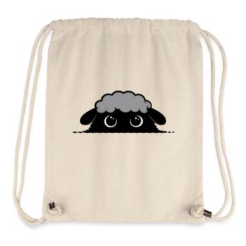 Cloudy sheep gaze - Stanley/Stella Recycled Gym Bag - natural - Front