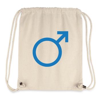 Male gender - Stanley/Stella Recycled Gym Bag - natural - Front