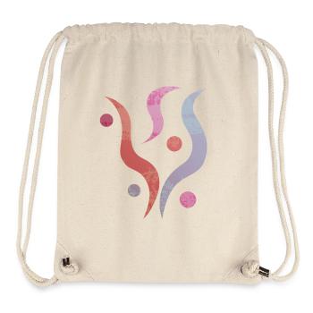 yoga-design_30 - Stanley/Stella recycelter Gym Bag - Naturweiß - Vorne