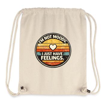 Non Moody Feelings Retro - Stanley/Stella Recycled Gym Bag - natural - Front