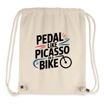 Artistic Cycling Bike Professional  - Stanley/Stella Recycled Gym Bag - natural - Front