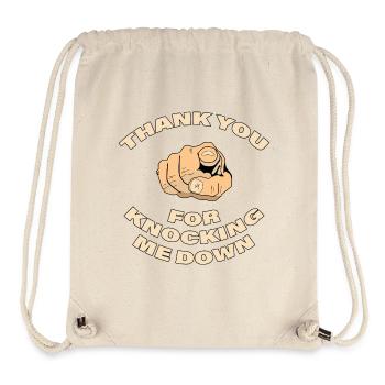 THANK YOU - Stanley/Stella recycelter Gym Bag - Naturweiß - Vorne