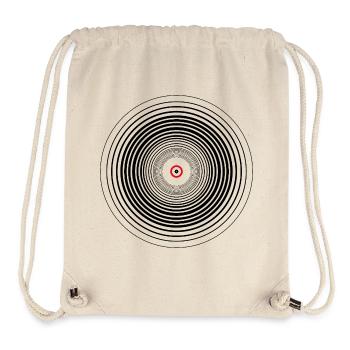 Vinyl - Stanley/Stella recycelter Gym Bag - Naturweiß - Vorne