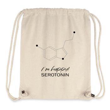 I'm Happy - Stanley/Stella Recycled Gym Bag - natural - Front