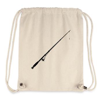 Canne à pêche - Sac à cordon recyclé Stanley/Stella - blanc naturel - Devant