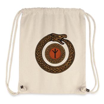 Uroboros Runenkreis - Stanley/Stella recycelter Gym Bag - Naturweiß - Vorne