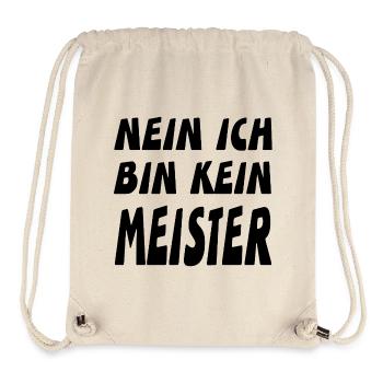 Meister - Stanley/Stella recycelter Gym Bag - Naturweiß - Vorne