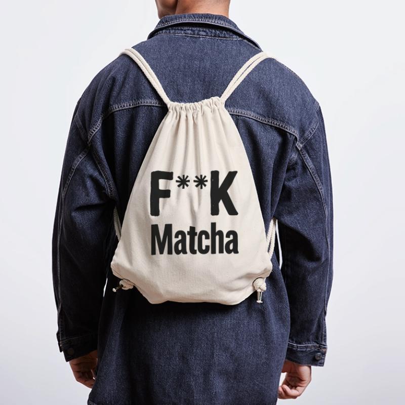 F**K Matcha-Einstellung Stanley/Stella recycelter Gym Bag