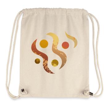 Yoga design_29 - Sac à cordon recyclé Stanley/Stella - blanc naturel - Devant