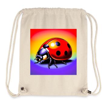 ladybird - Stanley/Stella Recycled Gym Bag - natural - Front