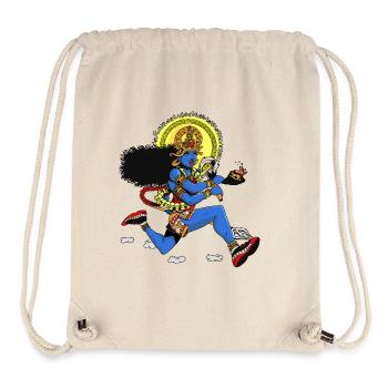 Kali runner - Sac à cordon recyclé Stanley/Stella - blanc naturel - Devant