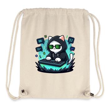 Chat Hacker - Stanley/Stella Recycled Gym Bag - natural - Front