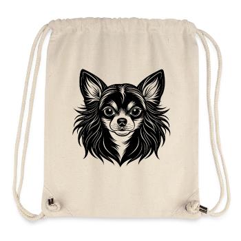 Chihuahua - Sac à cordon recyclé Stanley/Stella - blanc naturel - Devant