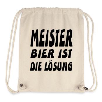 Meister - Stanley/Stella recycelter Gym Bag - Naturweiß - Vorne